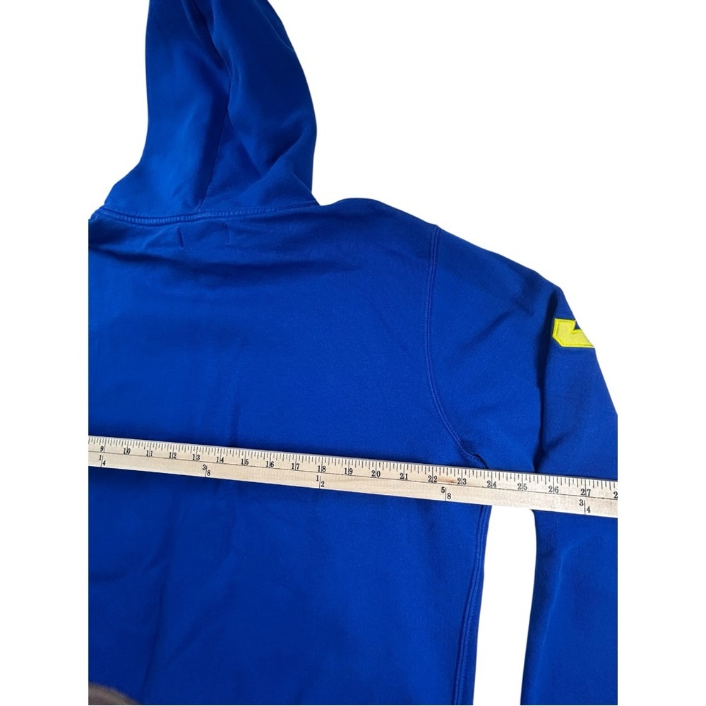 Vintage Polo Ralph Lauren Hoodie – Size XL – Royal Blue Cotton Blend - Picture 5 of 11